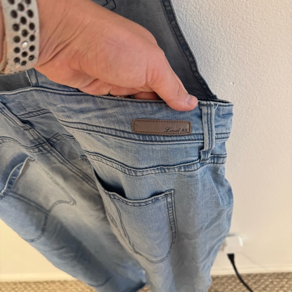 Level 99 Anthropologie Denim Overalls - Picture 8 of 8